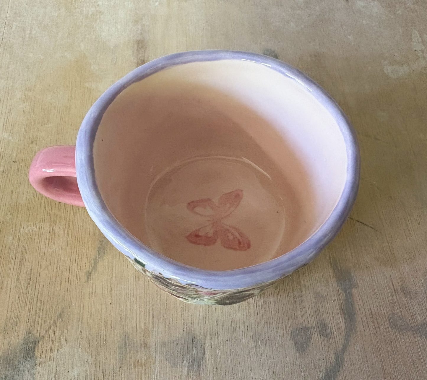 Millie's Pottery Pride and Prejudice Pink and Lilac Mug Gift Set