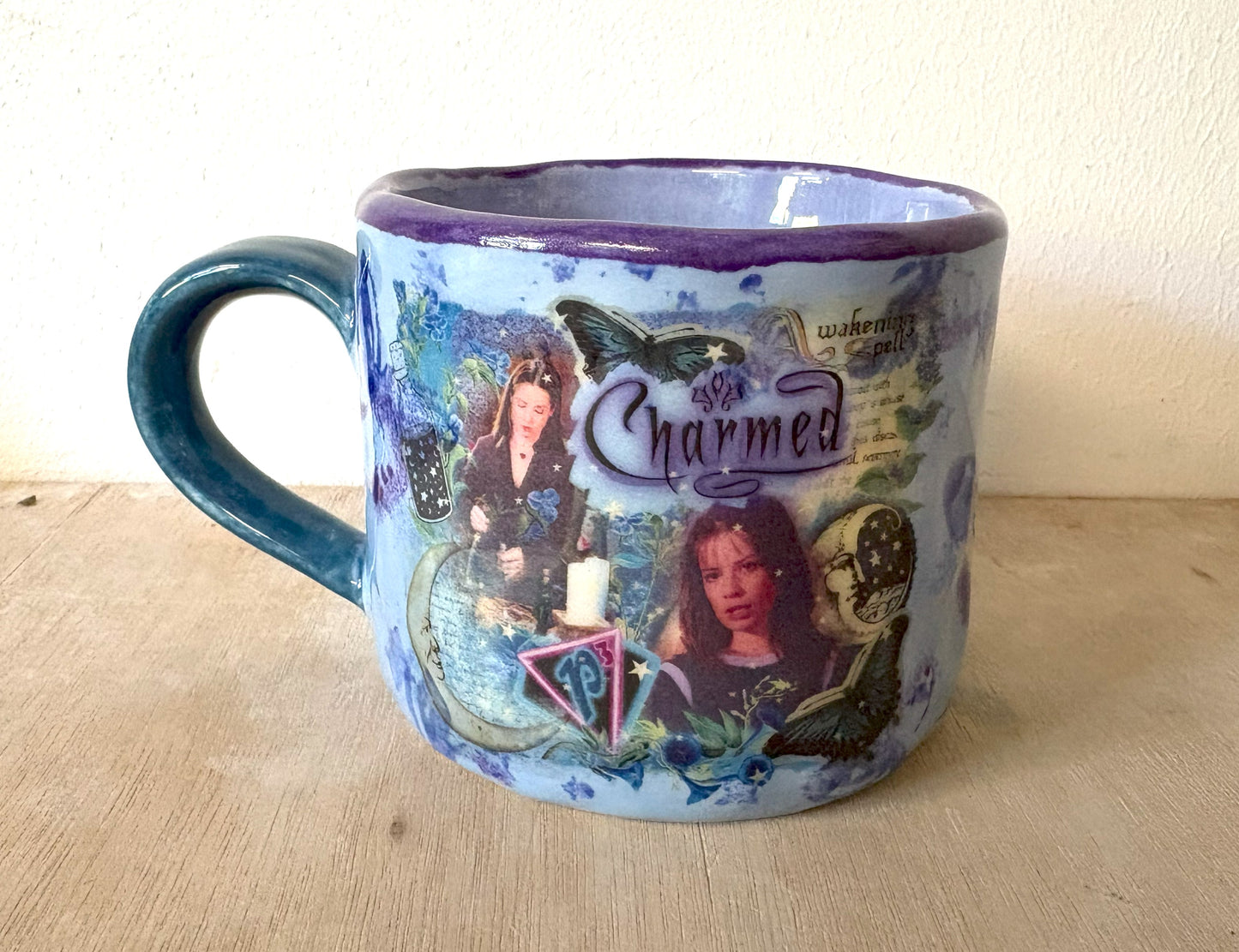 Millie's Pottery Charmed Piper Hand Made Medium Mug