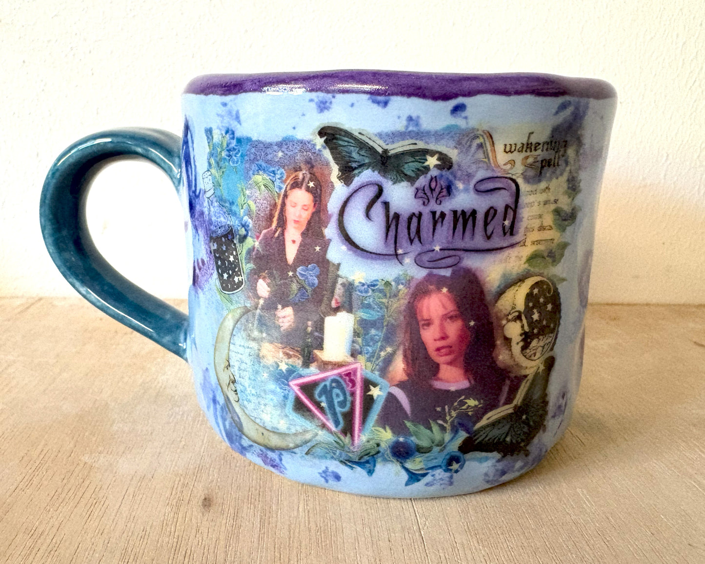 Millie's Pottery Charmed Piper Hand Made Medium Mug