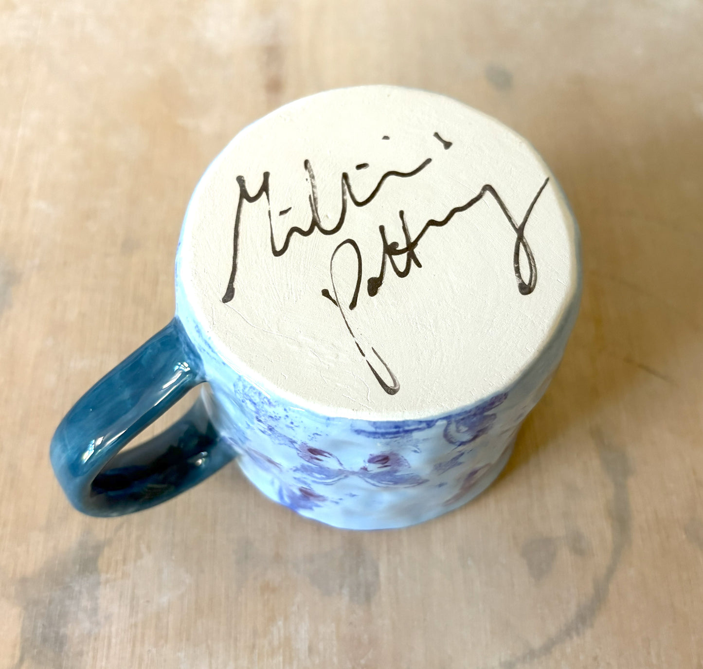 Millie's Pottery Charmed Piper Hand Made Medium Mug