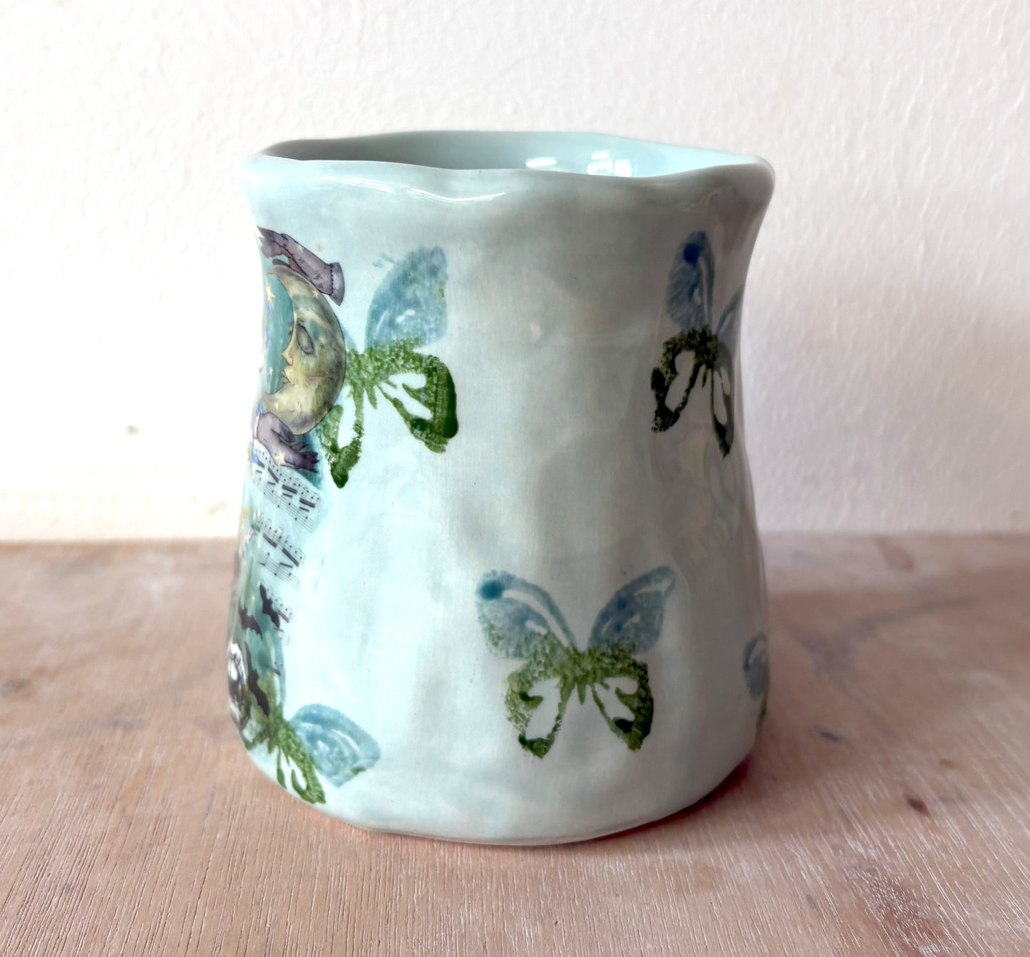 Millie's Pottery Twilight 'What if I'm the bad guy?' Tulip Shape Mug