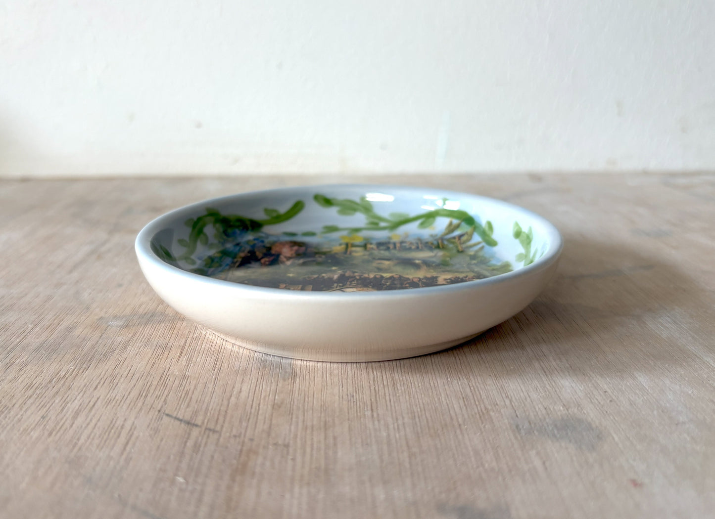 Millie's Pottery The Hobbit Blue Trinket Dish Gift Set