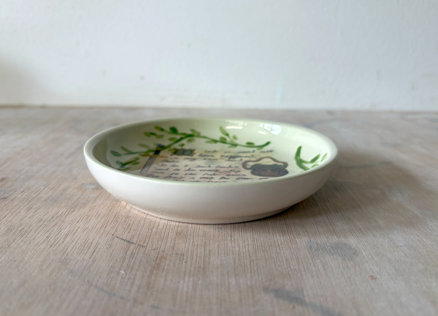 Millie's Pottery Frodo and Gandalf Lord of the Rings Trinket Dish Gift Set