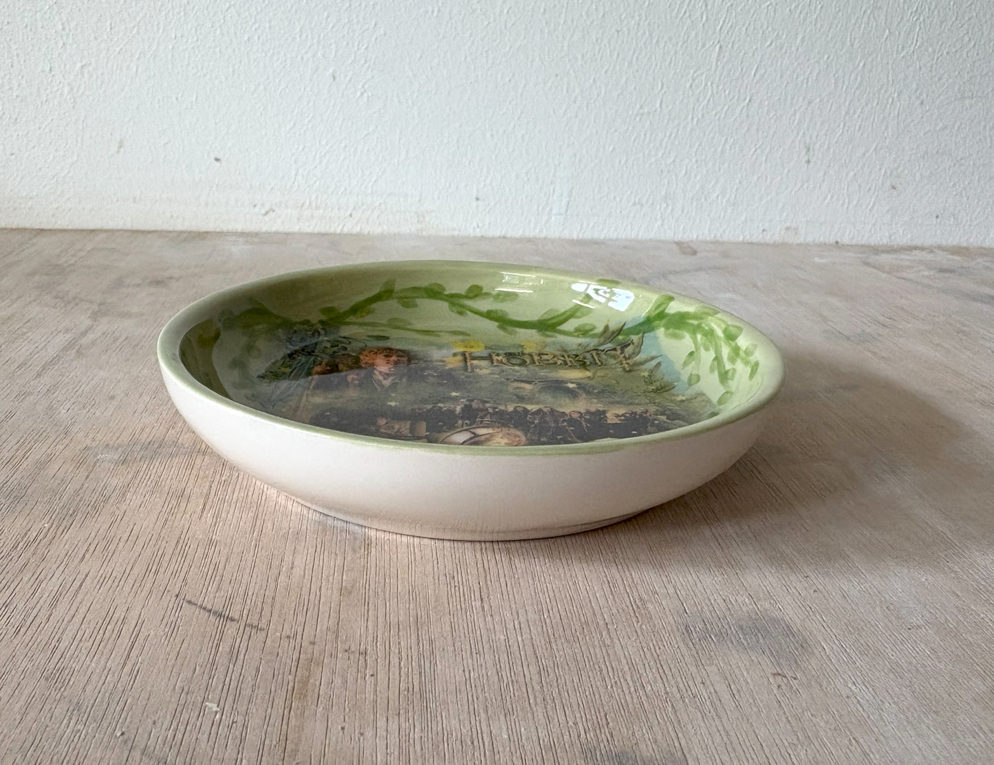Millie's Pottery The Hobbit Green Trinket Dish Gift Set