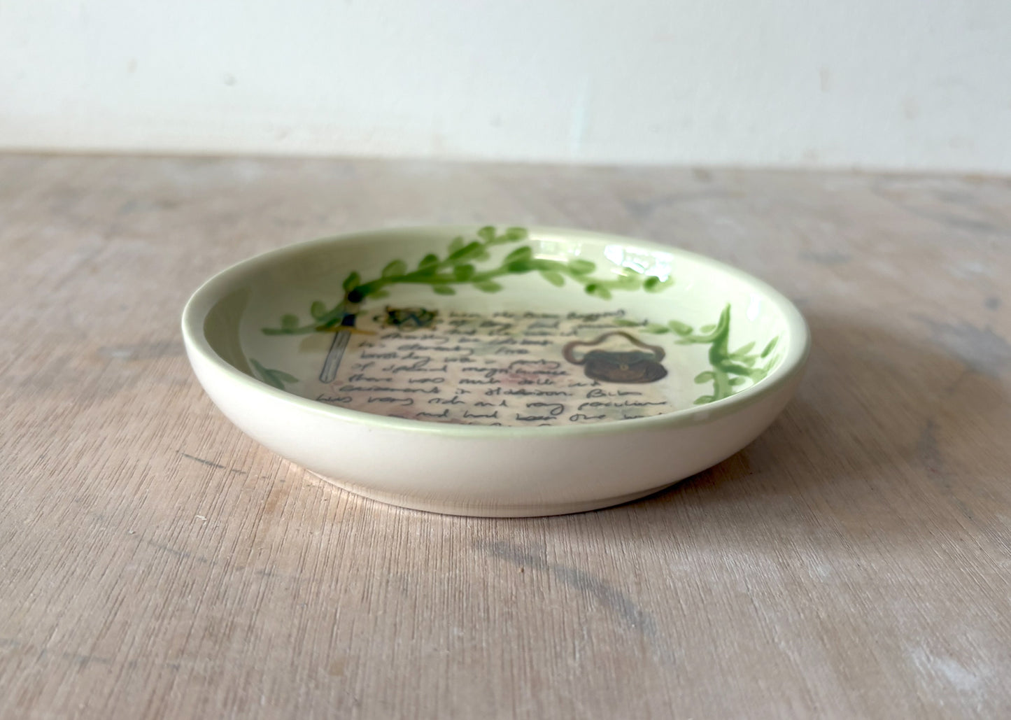 Millie's Pottery The Hobbit Bilbo Baggins Trinket Dish Gift Set