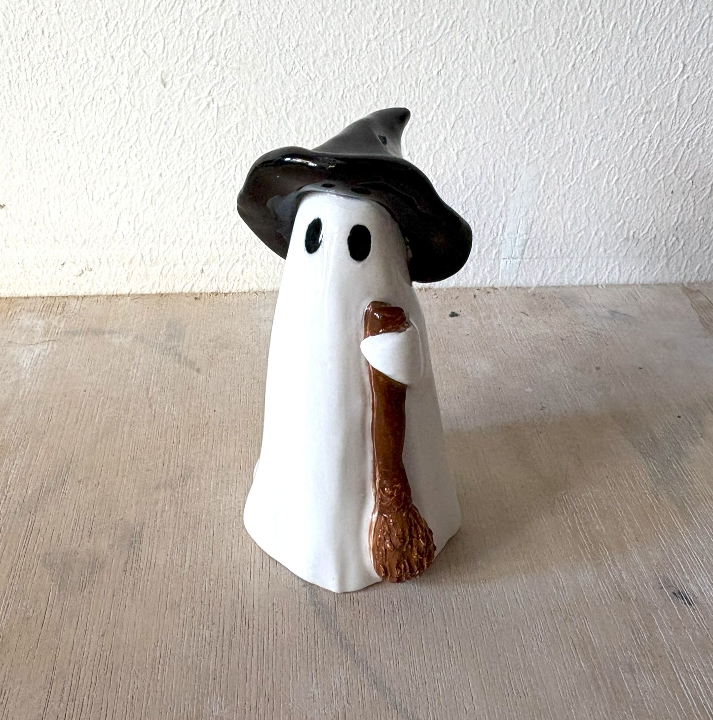 Gift Box with Ghost Witch and Broomstick Halloween Theme Book Mark and Gifts