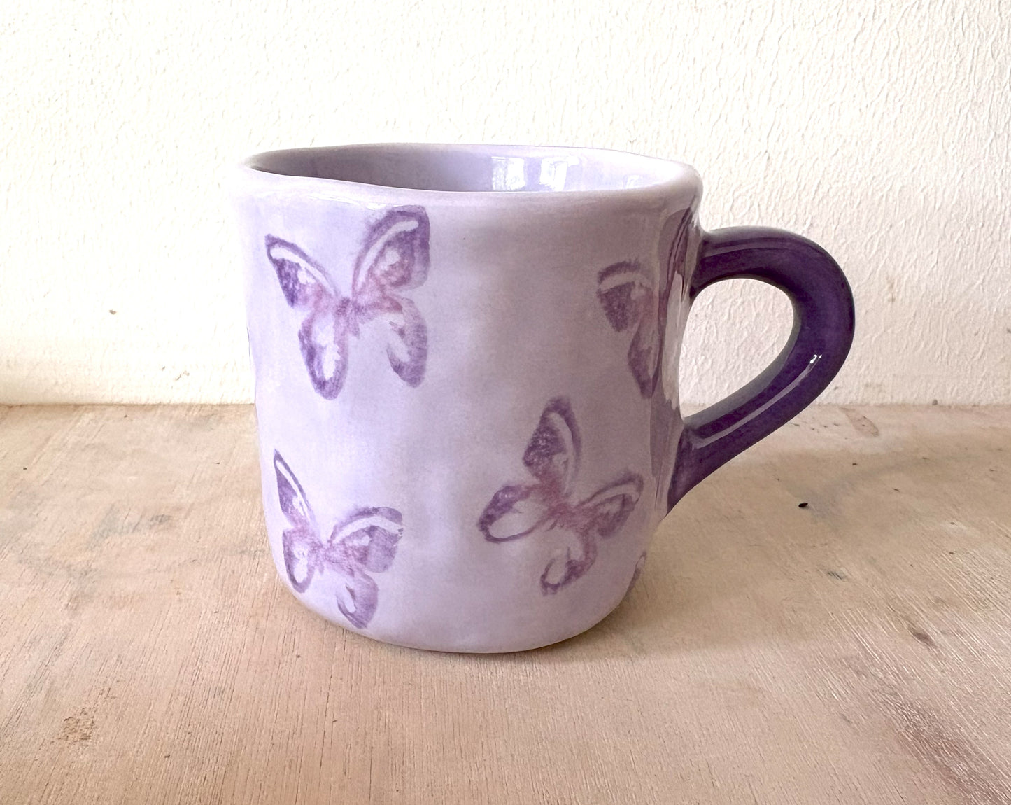 Millie's Pottery Practical Magic Purple and Lavender Unique Mug Gift Set
