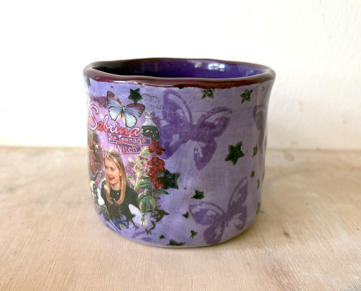 Millie's Pottery Hand Made Mug - Sabrina the Teenage Witch Medium Round Mug