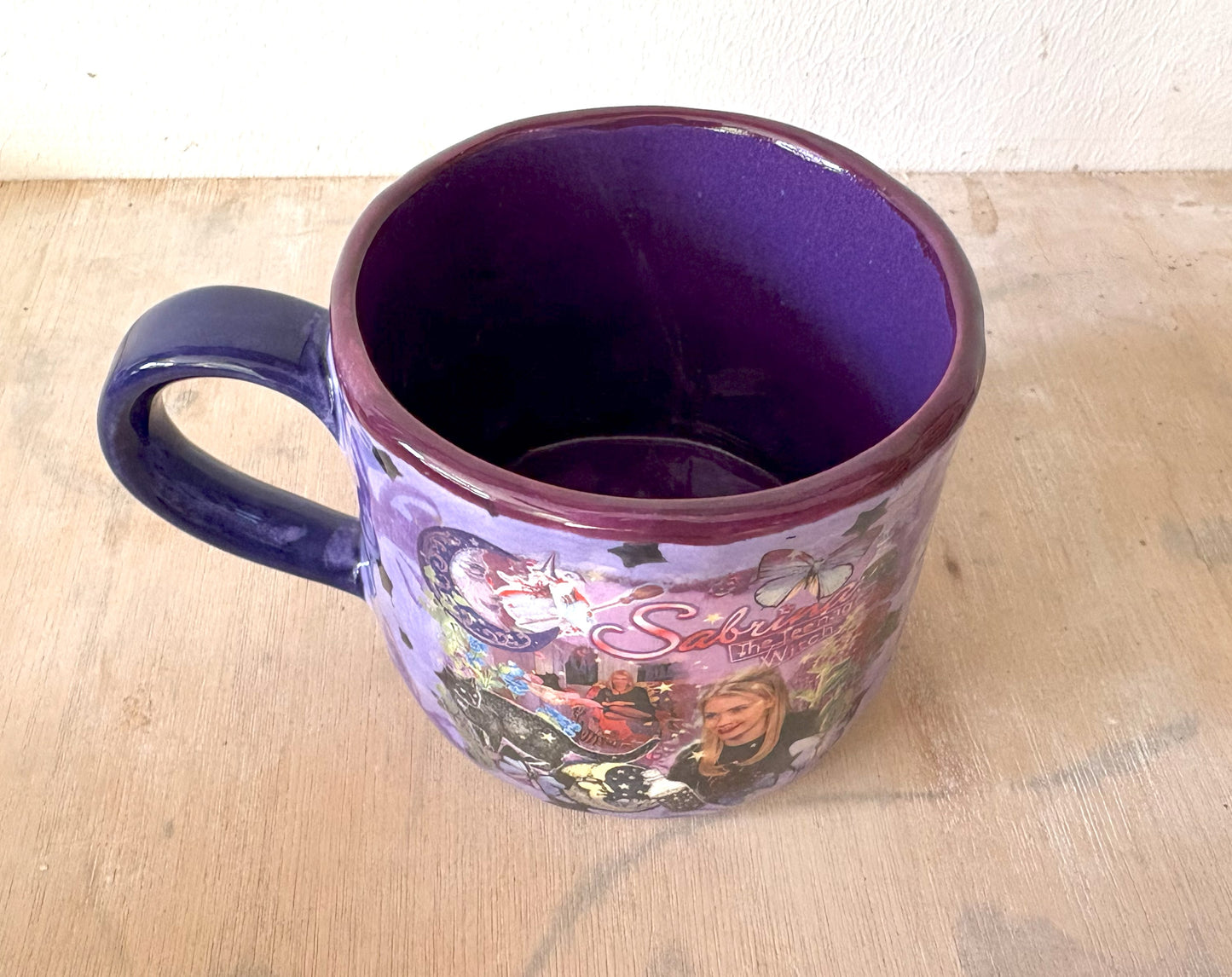 Millie's Pottery Hand Made Mug - Sabrina the Teenage Witch Medium Round Mug
