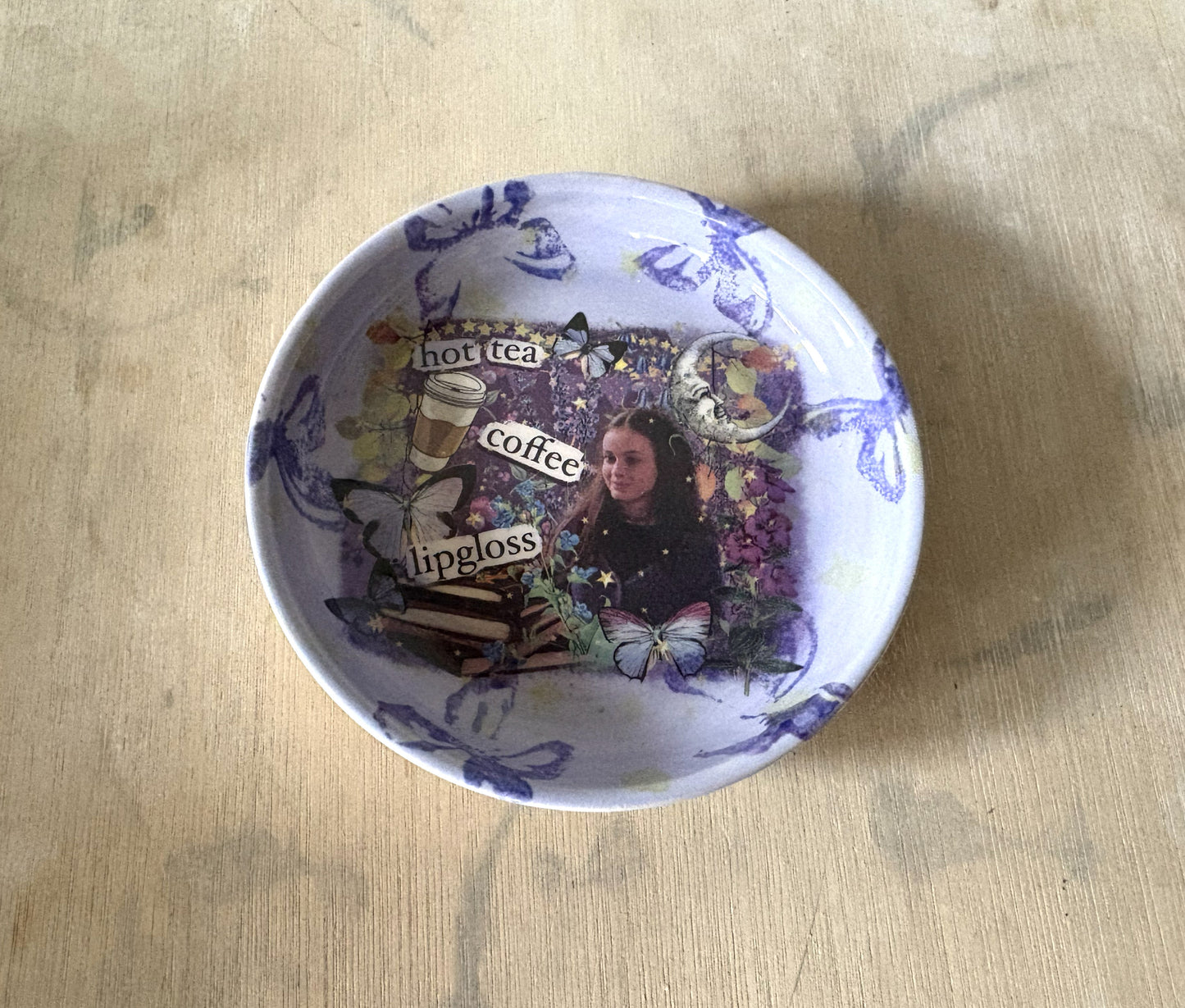 Gimore Girls Rory Trinket Dish - Millie's Pottery Rory Tea Cofee Lipgloss Trinket Ring Dish