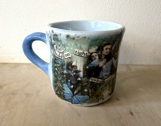 Twilight Mug - Millie's Pottery Twilight Hold on Tight Spider Monkey Small Mug