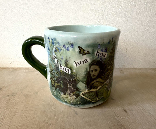 Twilight Mug - Millie's Pottery Twilight Hoa Hoa Hoa Small Mug