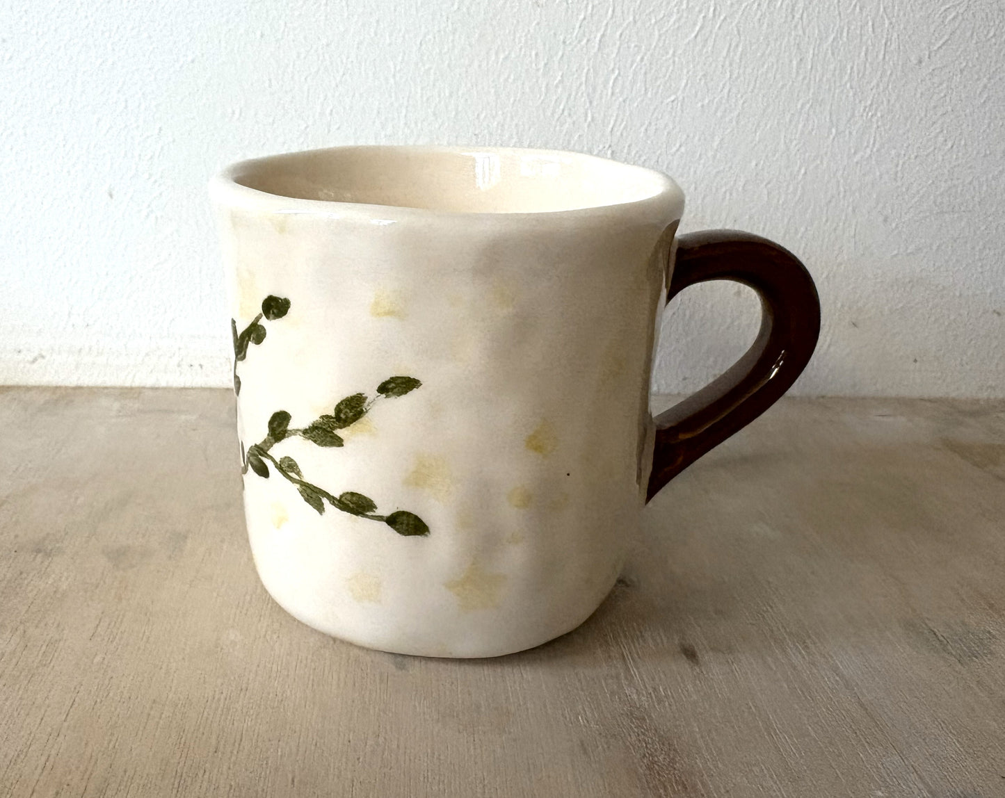 Twilight Mug - Millie's Pottery Autumn Twilight Brown and Cream Small Mug