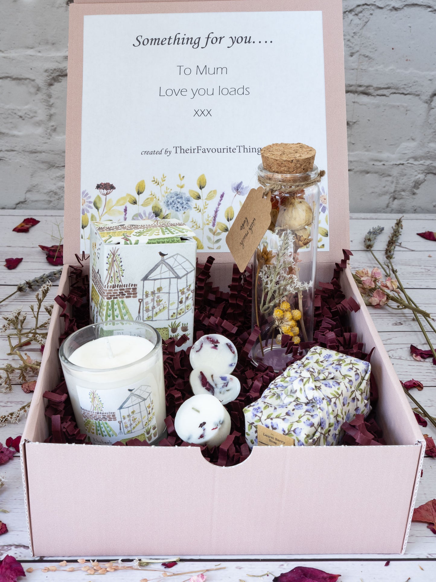 Happy Birthday Gift Special Treat Box Filled Artisan Vegan Gift for Her, Best Friend Present Eco Friendly Unique Gifts