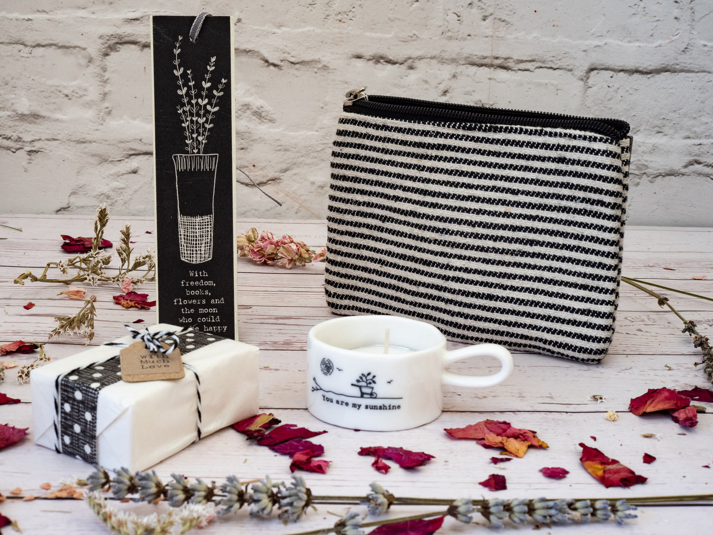 Mother's Day Happy Birthday Gift Box Filled, Artisan Sustainable Coin Purse Gift, Best Friend Present Eco Friendly Gift Box