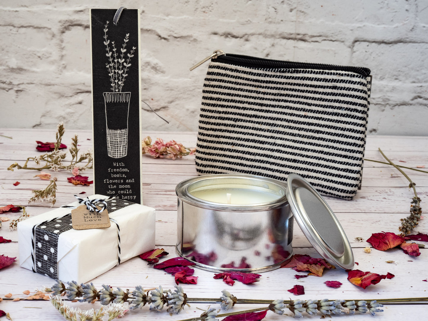 Mother's Day Happy Birthday Gift Box Filled, Artisan Sustainable Coin Purse Gift, Best Friend Present Eco Friendly Gift Box