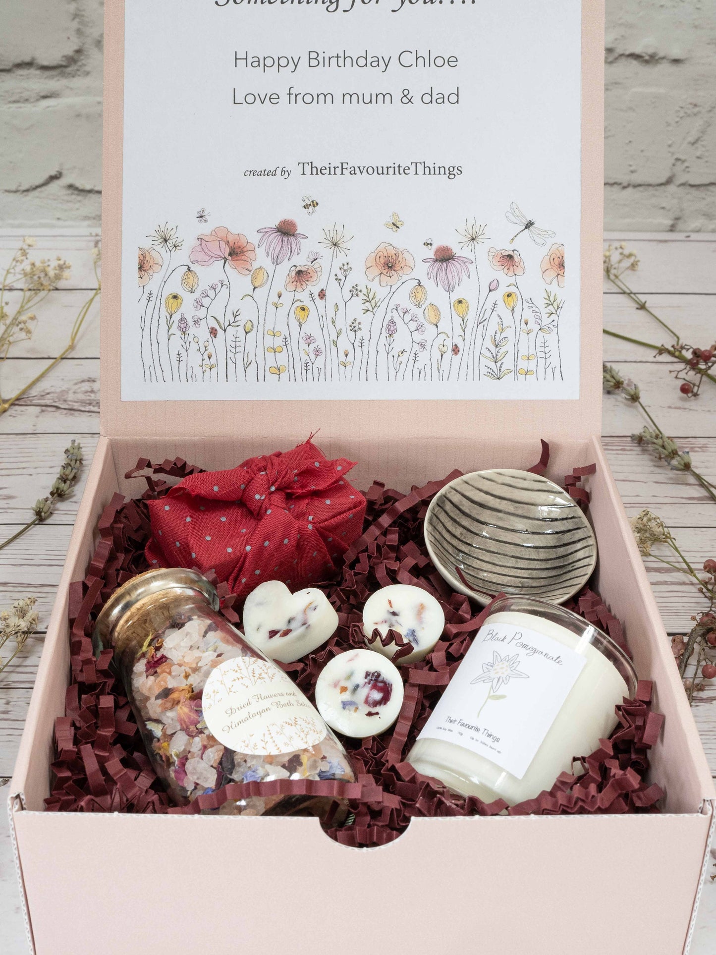 Happy Birthday Mother's Day Special Treat Box Filled Artisan Vegan Gift for Her, Best Friend Present Eco Friendly Unique Gifts
