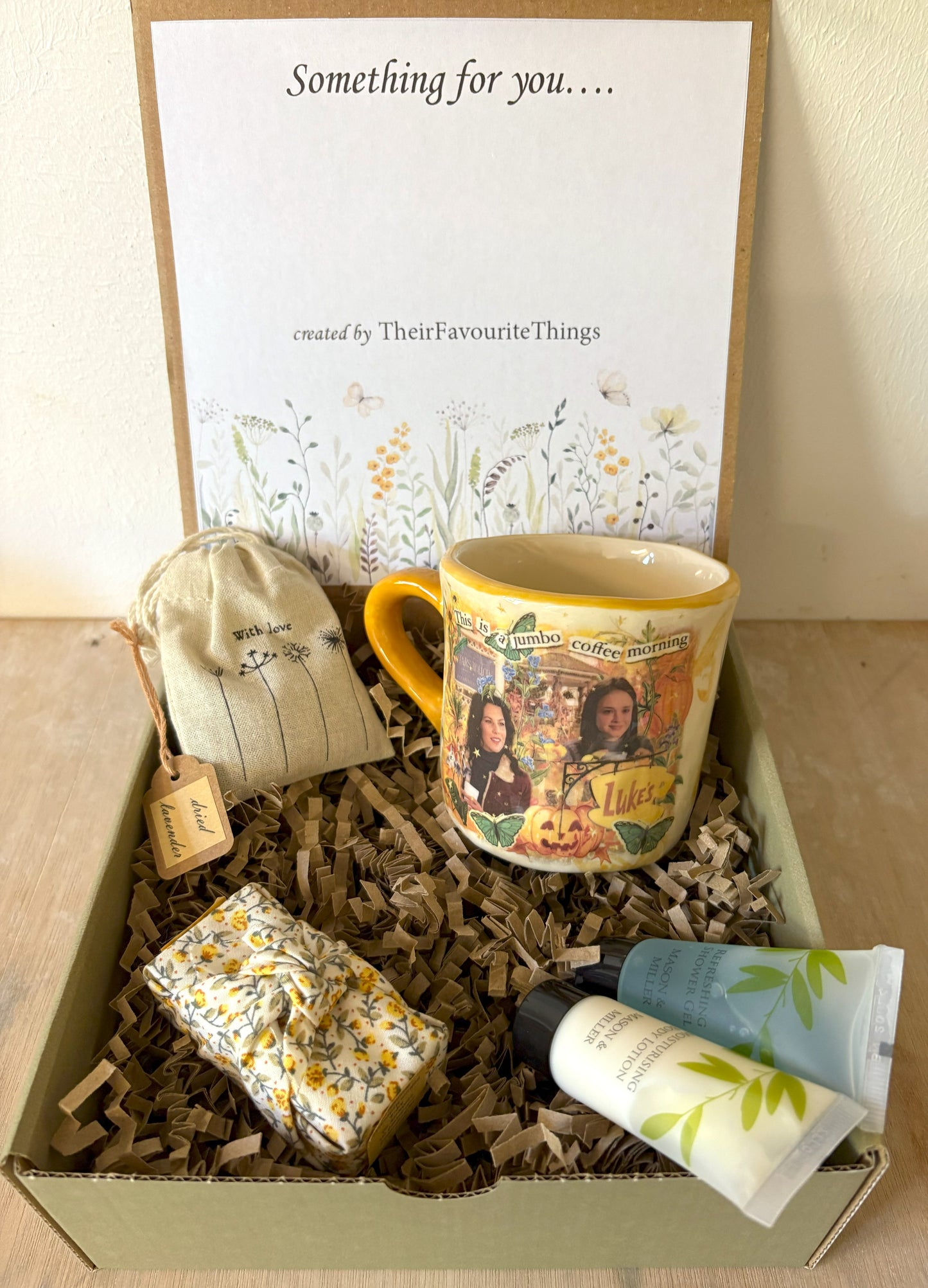 Millie's Pottery Gilmore Girlscal Magic 'This is a Jumbo Coffee Morning' Small Mug Gift Set