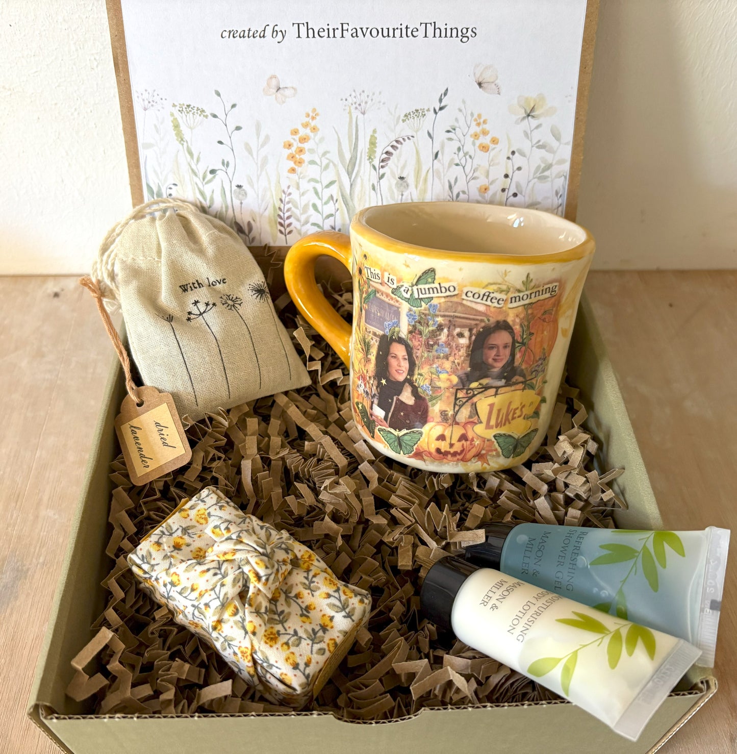 Millie's Pottery Gilmore Girlscal Magic 'This is a Jumbo Coffee Morning' Small Mug Gift Set