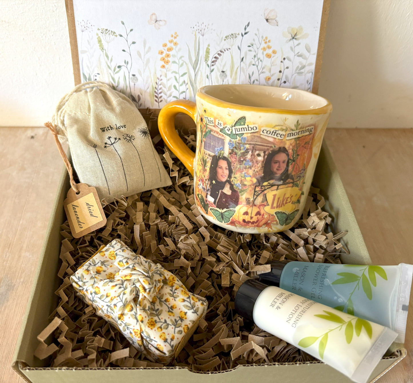 Millie's Pottery Gilmore Girlscal Magic 'This is a Jumbo Coffee Morning' Small Mug Gift Set