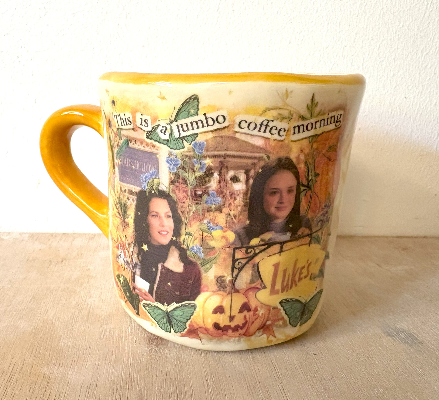 Millie's Pottery Gilmore Girlscal Magic 'This is a Jumbo Coffee Morning' Small Mug Gift Set