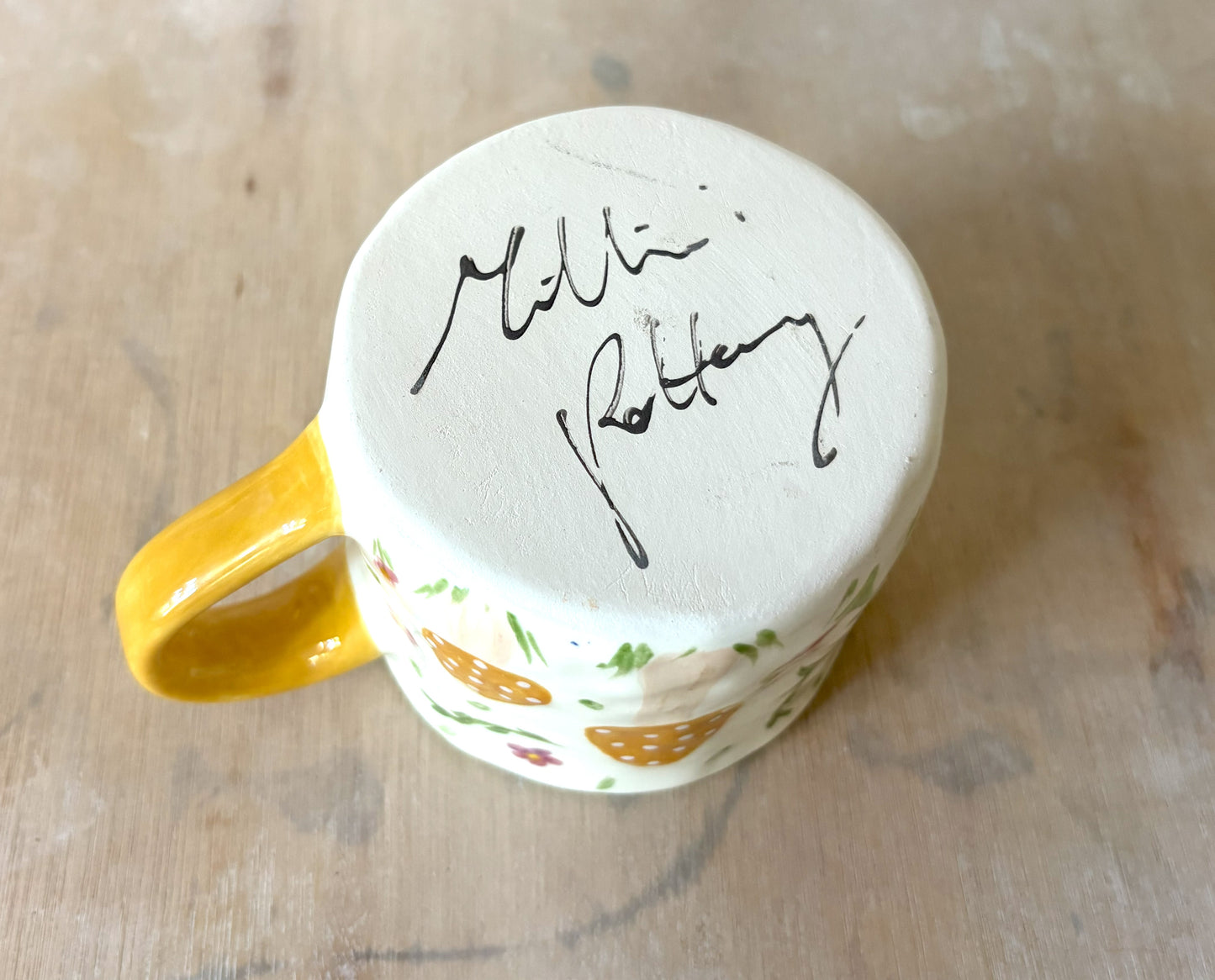 Millie's Pottery Practical Magic 'There's a little Witch in all of us' Hand Made Large Round Mug