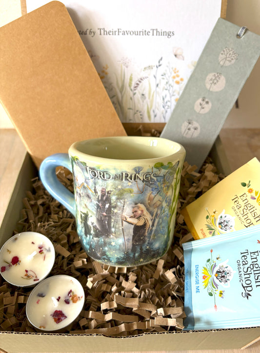 Millie's Pottery Lord of the Rings 'Legolas' Small Mug Gift Set