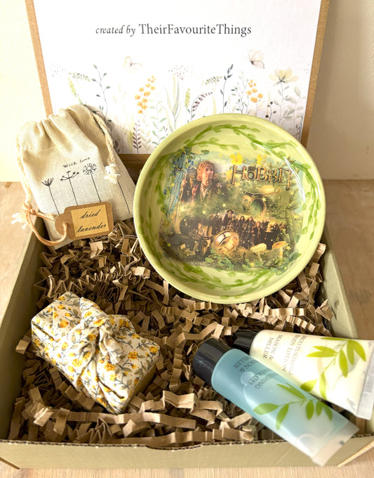 Millie's Pottery The Hobbit Green Trinket Dish Gift Set