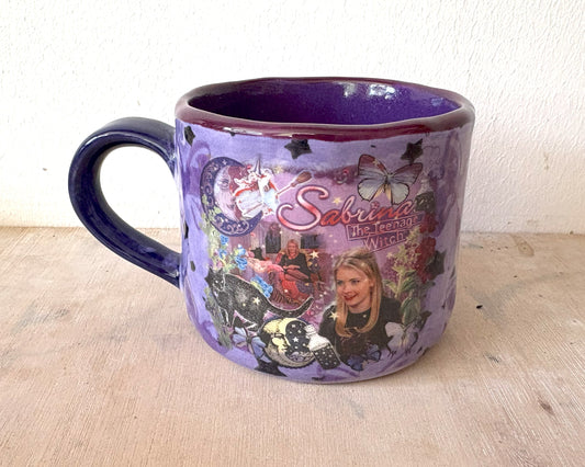 Millie's Pottery Hand Made Mug - Sabrina the Teenage Witch Medium Round Mug