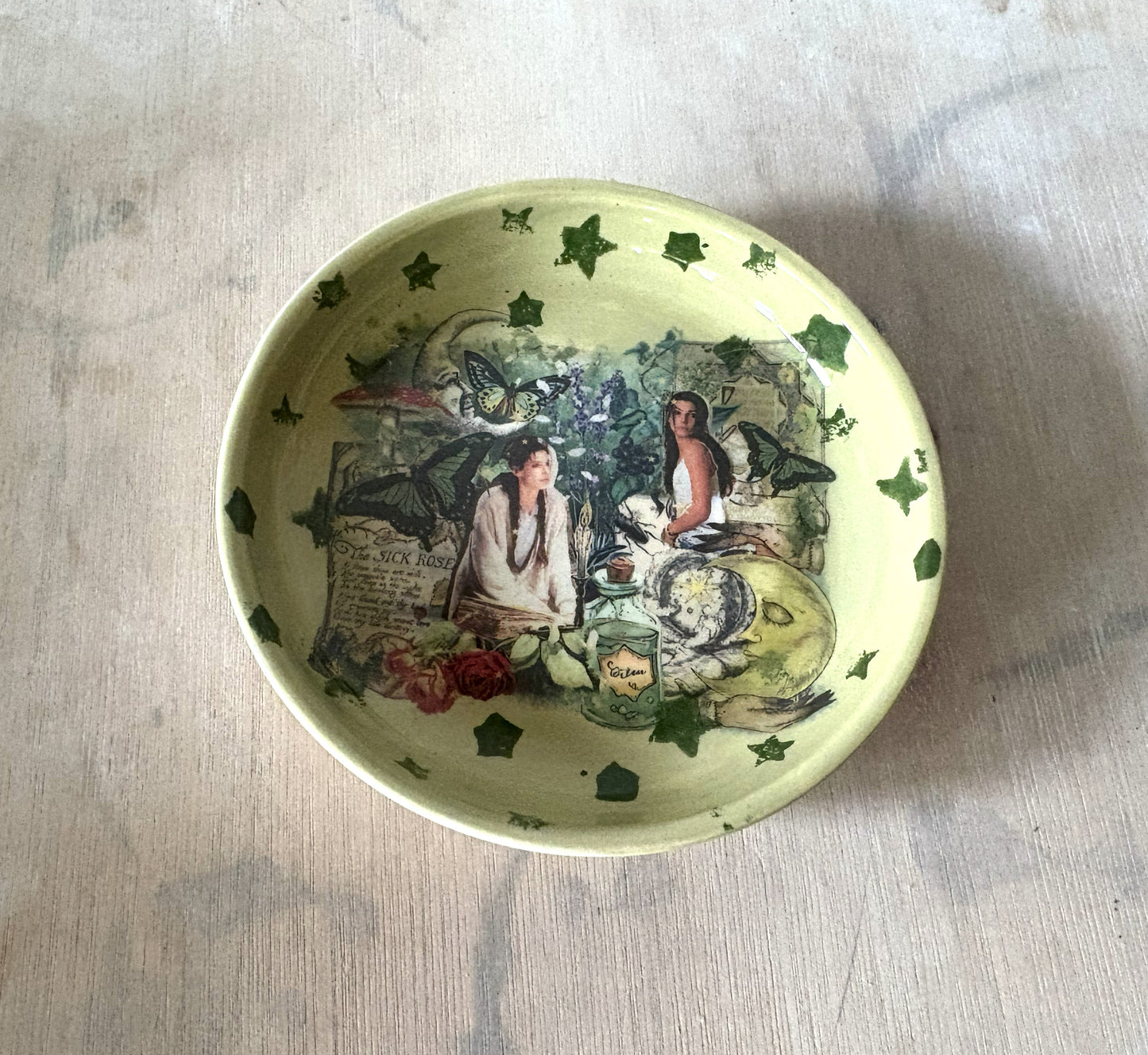 Practical Magic Trinket Dish - Millie's Pottery Practical Magic Sisters Trinket Ring Dish