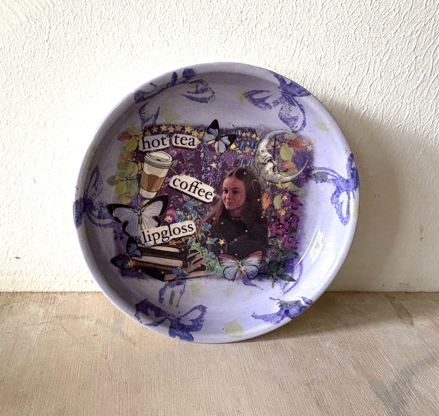 Gimore Girls Rory Trinket Dish - Millie's Pottery Rory Tea Cofee Lipgloss Trinket Ring Dish