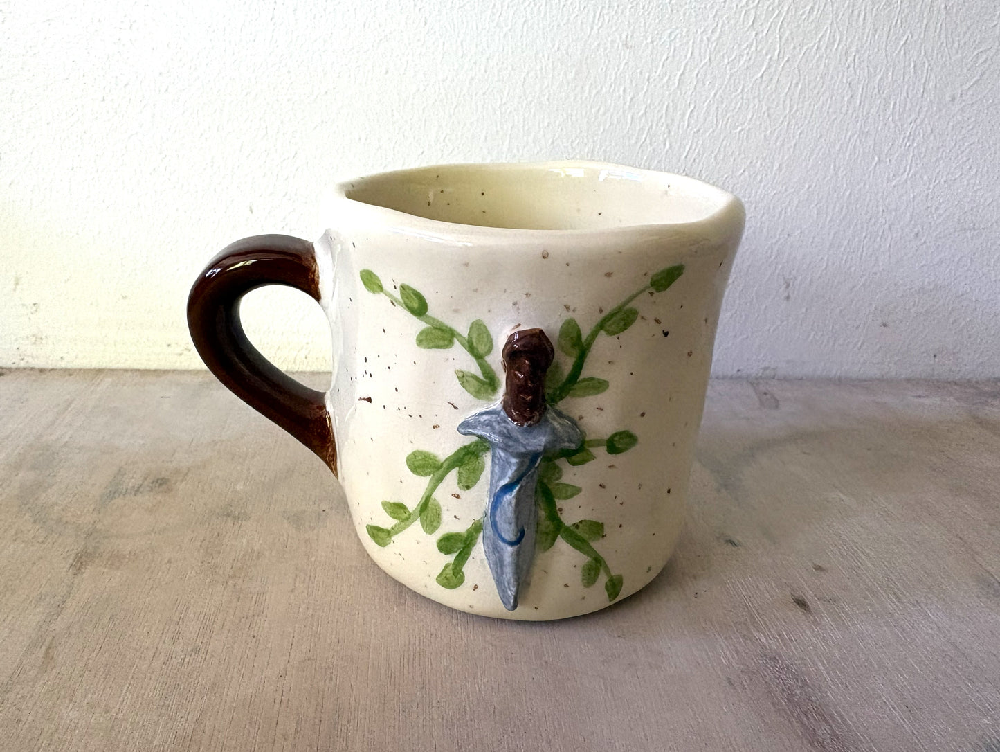 Millie's Pottery Hobbit Mug Sting Sword Hand Made and Hand Painted Mug Gift Set