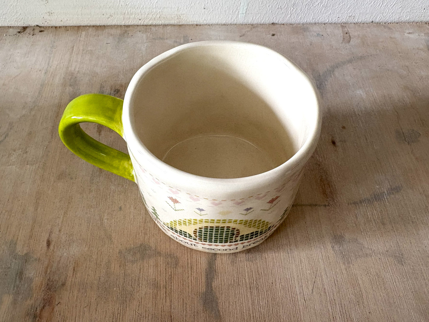 Millie's Pottery Hobbit Mug What about second breakfast Medium Round Mug