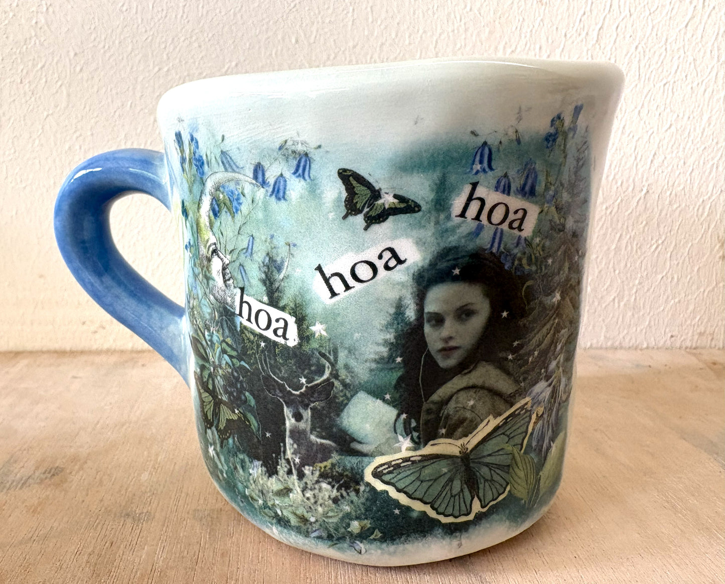 Millie's Pottery Twilight Hoa Hoa Small Mug