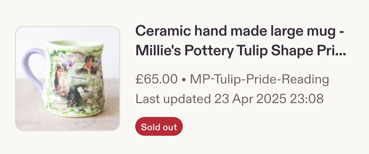 Millie's Pottery Mugs - Customer Order - 3 mugs in total