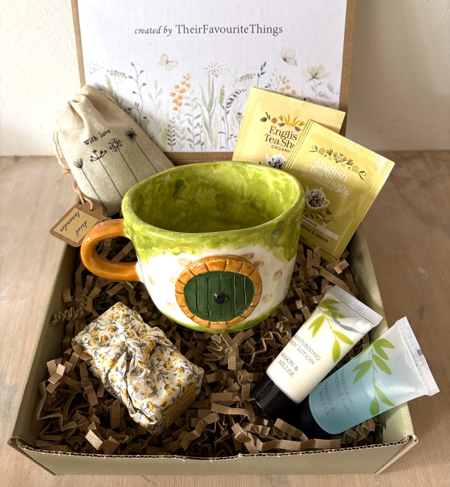 Millie's Pottery Hobbit Door Hand Made Mug Gift Set