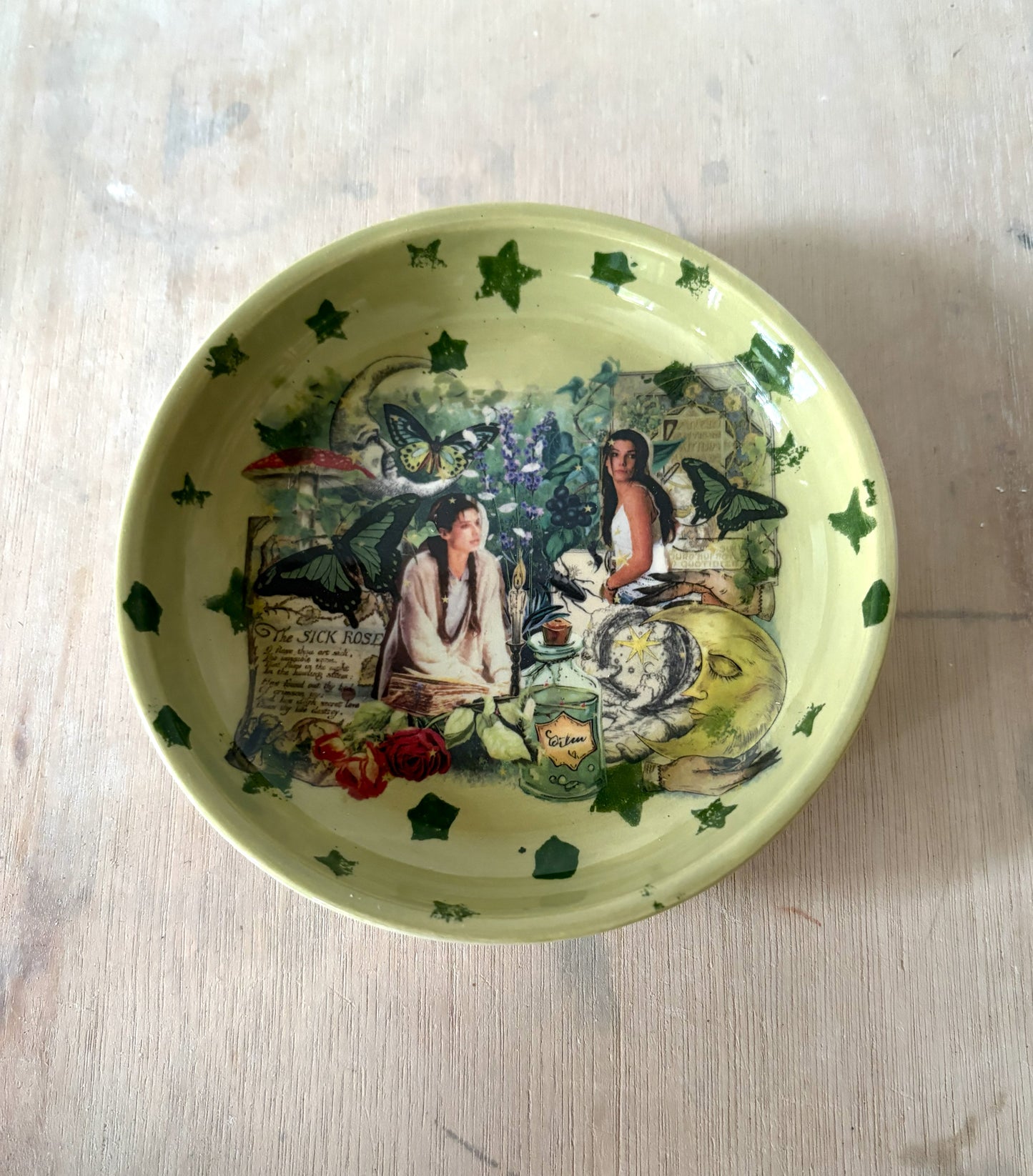 Millie's Pottery Practical Magic Ceramic Trinket Dish Gift Set