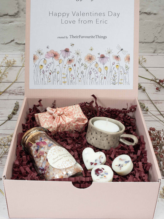 Happy Birthday Mother's Day Gift Box Filled Artisan Vegan Gift for Her, Best Friend Present Eco Friendly Gift Box, Unique Gifts